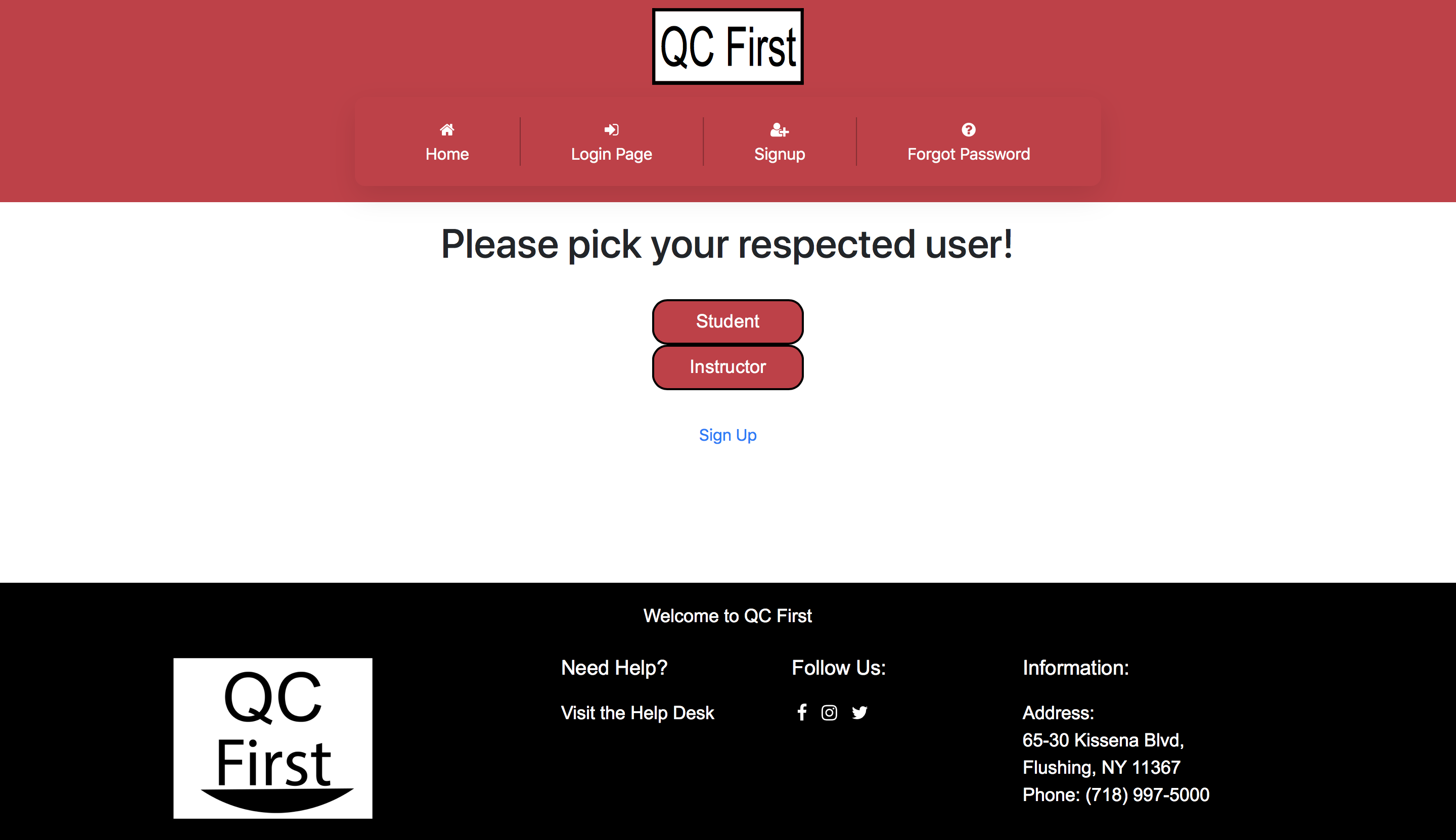 course enrollment qcfirst